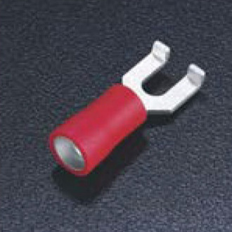 双压接式凸缘叉型预绝缘端头