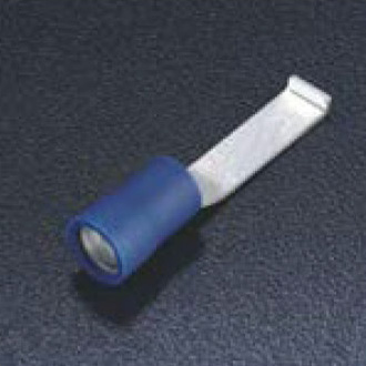 双压接式凹片形预绝缘端头