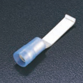 双压接式凹片形预绝缘端头